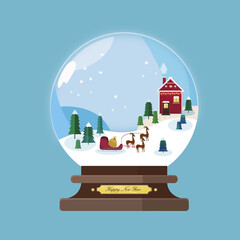 Obraz premium SnowGlobe