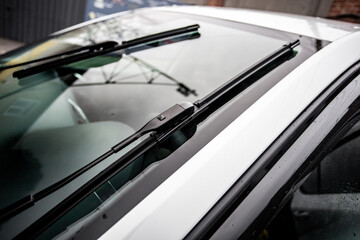Obraz premium windshield wipers