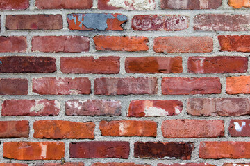 Naklejka premium The texture of a brick wall.