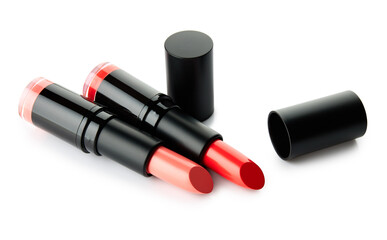 Obraz premium Lipsticks isolated on white background
