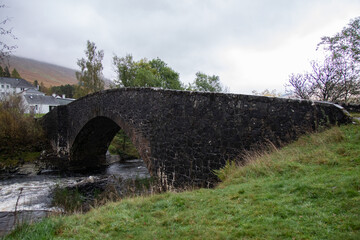 Fototapeta na wymiar The Bridge of Orchy, Scotland