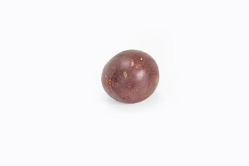  Passion fruit on white background