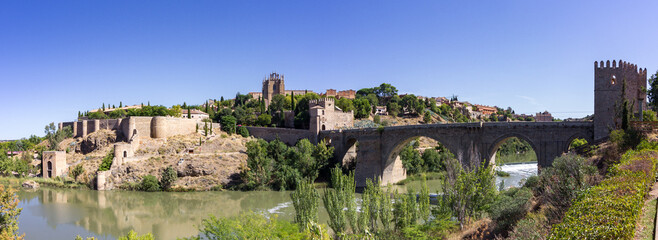 St. Martin bridge in Toledo (Spain)