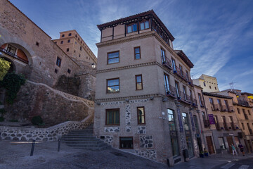 The Valmardon gate in Toledo (Spain) - obrazy, fototapety, plakaty