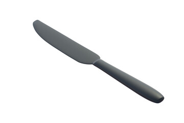 Knife isolated on white background. 3d render