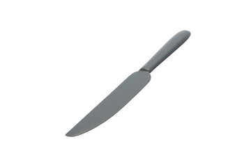 Knife isolated on white background. 3d render