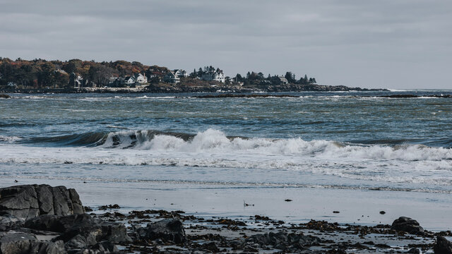 Sea And Beach In New Hampshire