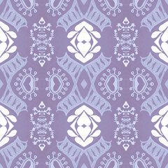 Classic damask pattern. Vintage baroque background. Antique renaissance design decor.