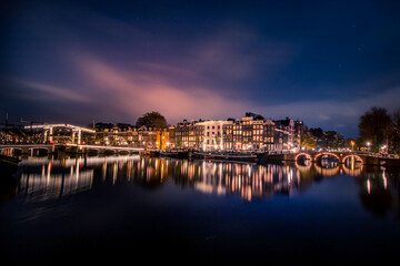 Amsterdam at night