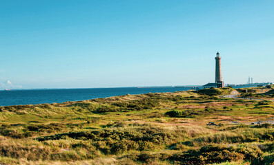 Skagen lighthouse in Denmark
