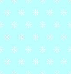 snowflake icon vector snow sign winter  pattern.  background, texture, pattern, wallpaper, textile 