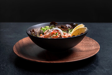 Salade de crevettes
