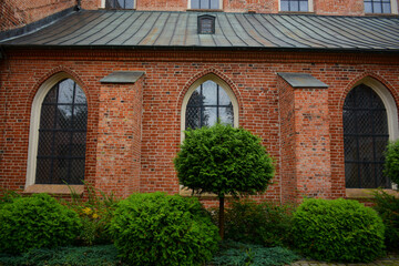 Gdansk, Poland - September 19, 2021: Cathedral called Katedra Oliwska