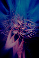 Abstract fractal background
