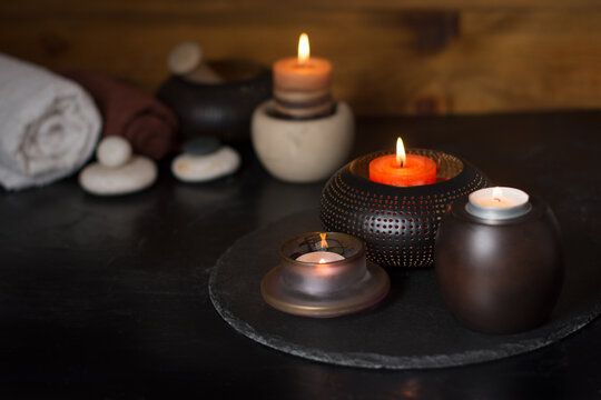 Body care and meditation concept