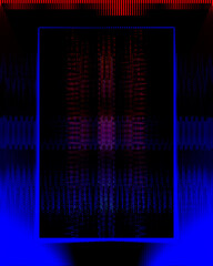 Illusion colorful design with lines modern background high quality big size prints