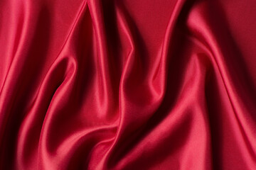 red silk texture background