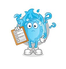 blue comet schedule list vector. cartoon character