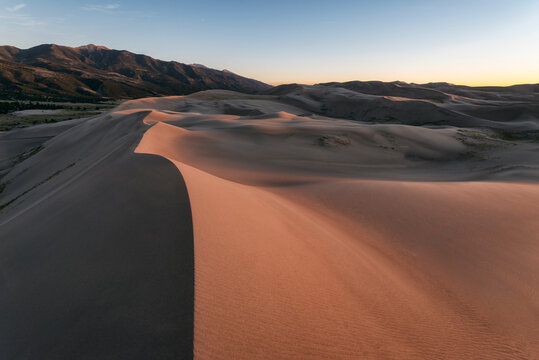 Desert Landscape in Great Sand Dunes National Park