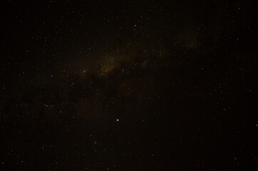 Astrophotography of the Milky Way.