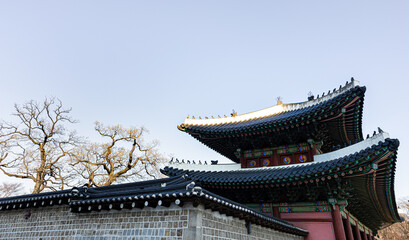 Fototapeta na wymiar South Korea Changdeokgung Palace