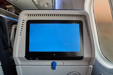 Plane infotainment screen - 473440716