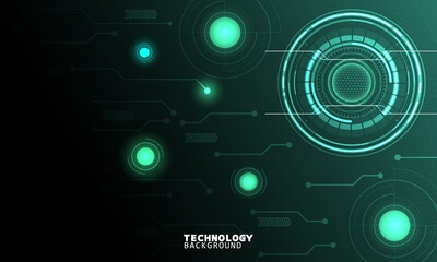 Abstract Light out technology background Hitech communication concept innovation background .