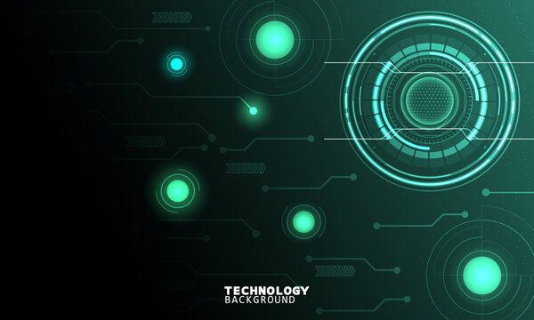 Abstract Light Out Technology Background Hitech Communication Concept Innovation Background .