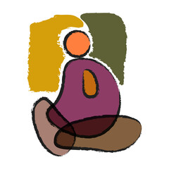 some abstract creative drawings for calendar, poster and post cards.