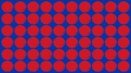 Red Dot on Blue Abstract Texture Background , Pattern Backdrop Wallpaper