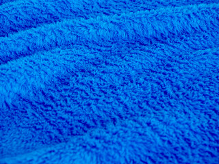 파란색 극세사 원단 배경 이미지