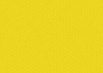 金色の和柄模様（麻の葉）の和紙の質感のある背景
