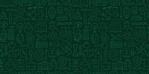 Back to School. Abstract Background. Seamless Pattern for your design