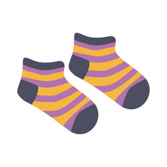 striped funny sock