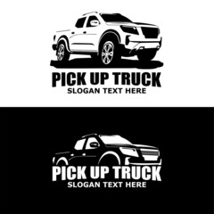 pick up truck logo design vector  © THE LASTMINI