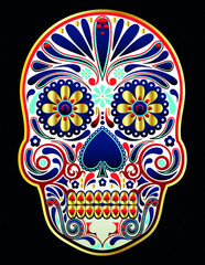 skull candy mexican