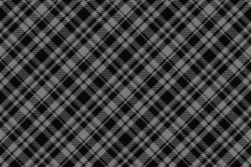 Seamless pattern of scottish tartan plaid. Repeatable background with check fabric texture. Vector backdrop striped textile print.