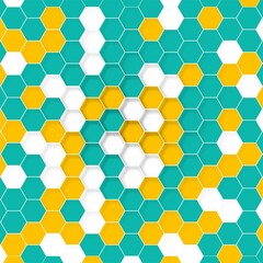 Molecule structure abstract tech background