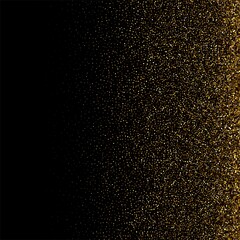 Luxury background with golden particles background vector