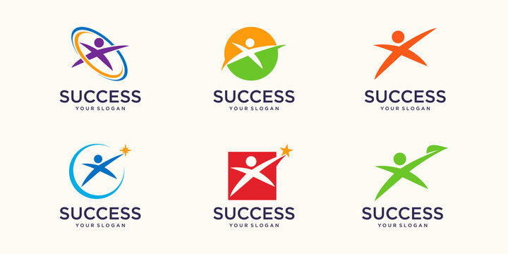 people care success health life logo template icons Community people care logo and symbols template family care