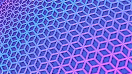 3d background pattern with shapes