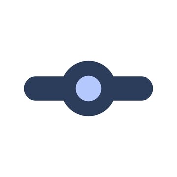 Commit Git Flat Vector Icon Design