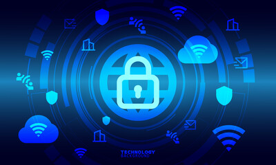 Business innovation technology concept. technology background. neon effect. circuit board concept. Hi-tech digital technology.