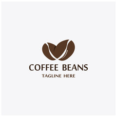 coffee bean icon vector