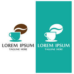 coffee bean icon vector