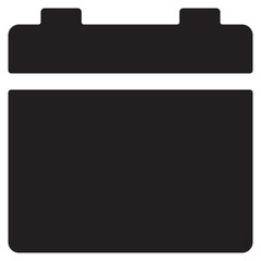 Naklejka premium calendar date icon vector design