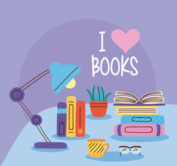 i love books