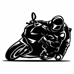 biker riding sport motorcycle race - 473476961