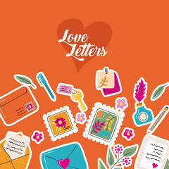 love letters pattern