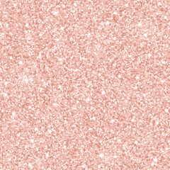 Rose gold shiny glitter seamless pattern. Vector
